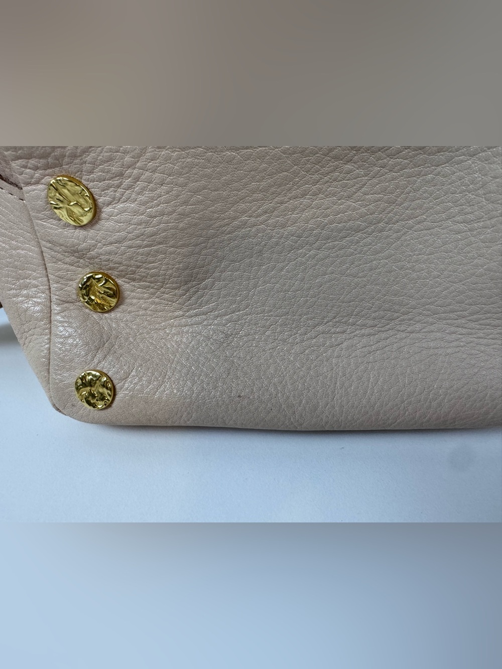 Hammitt Evan Crossbody Leather Cala Lillie White (Light Pink) - Picture 3 of 15